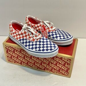 Vans Era Tri Checkerboard Multi Color Skate Sneakers Tennis Shoes Youth Size 5.5